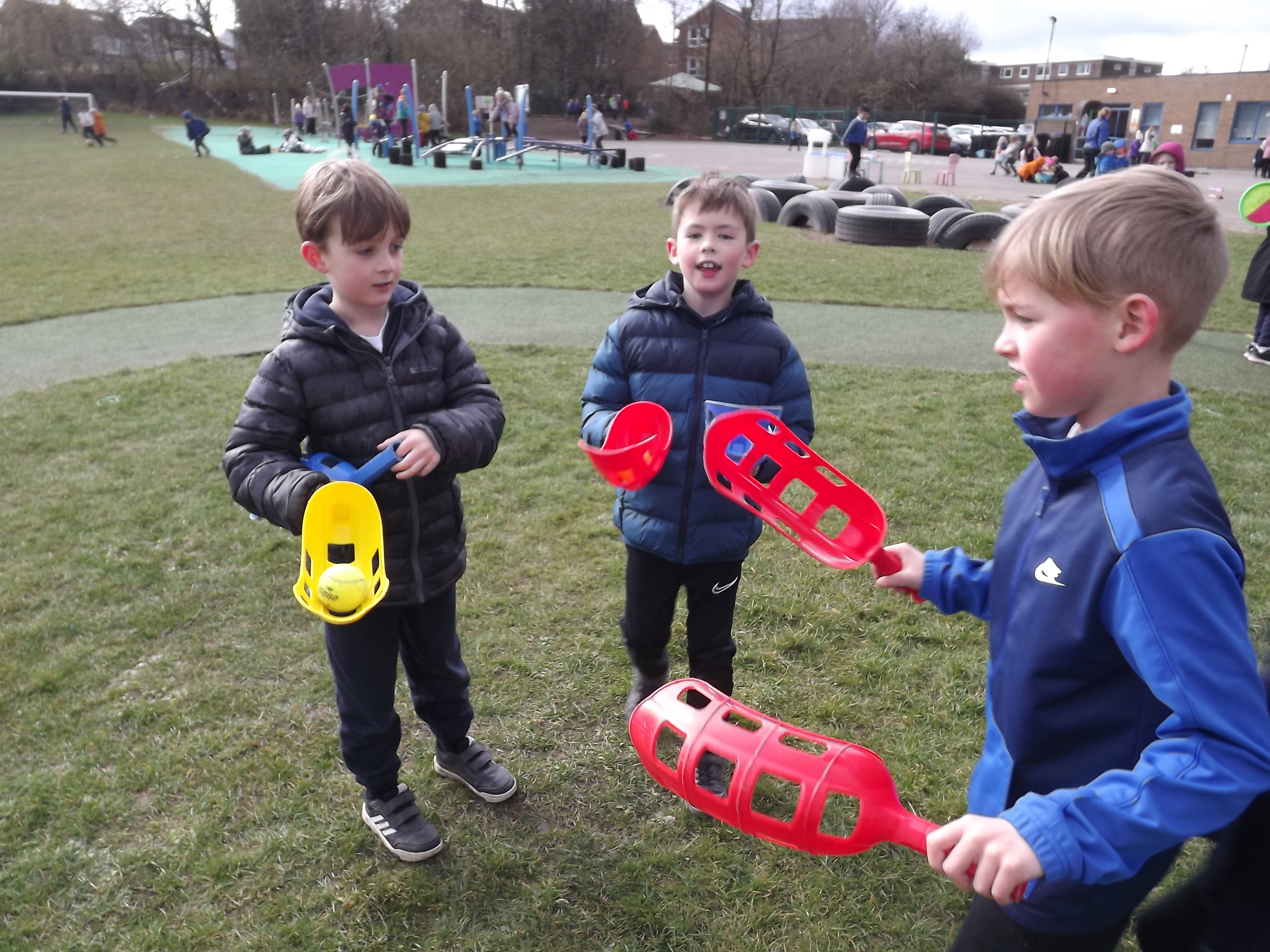 Enjoying OPAL outdoor play